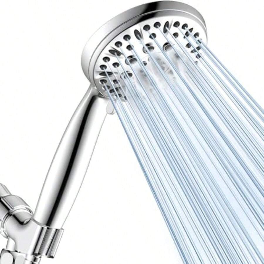 High Pressure Shower Head Handheld - Cabezal de ducha con 6 modos