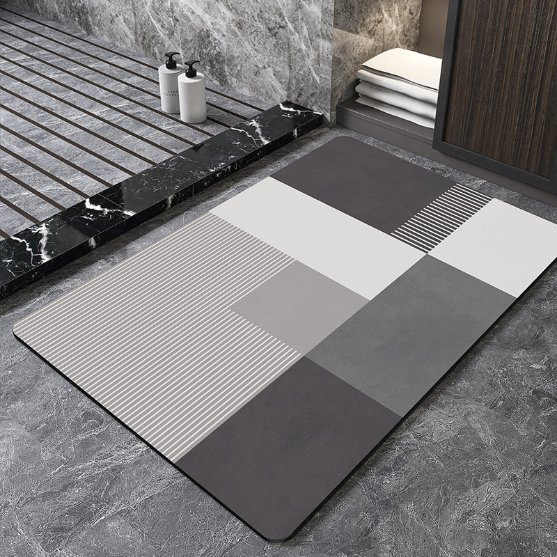 Alfombra de baño de diatomita  - Quick Dry Diatomite Bath Mat reseña y precio