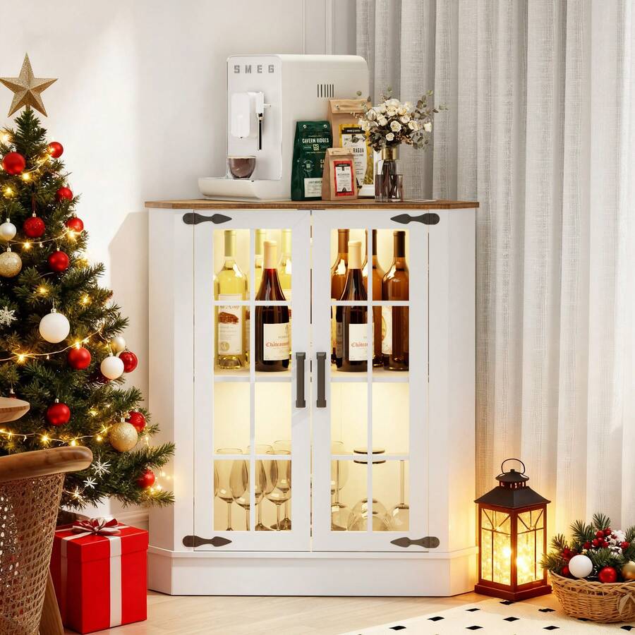 Mueble de estilo rústico con l - Storage & Organization reseña y precio
