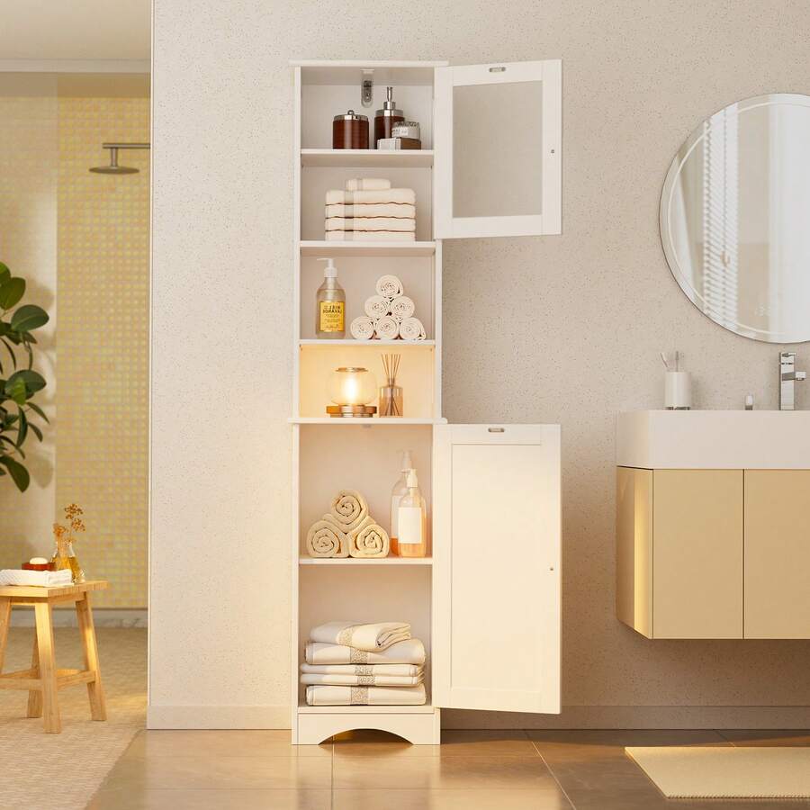Mueble de baño con puertas de  - Storage & Organization reseña y precio