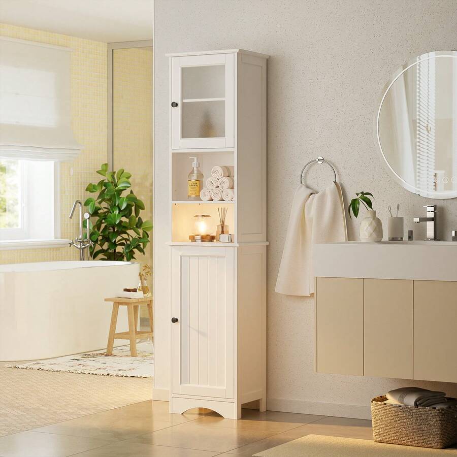 Mueble de baño con puertas de  - Storage & Organization reseña y precio