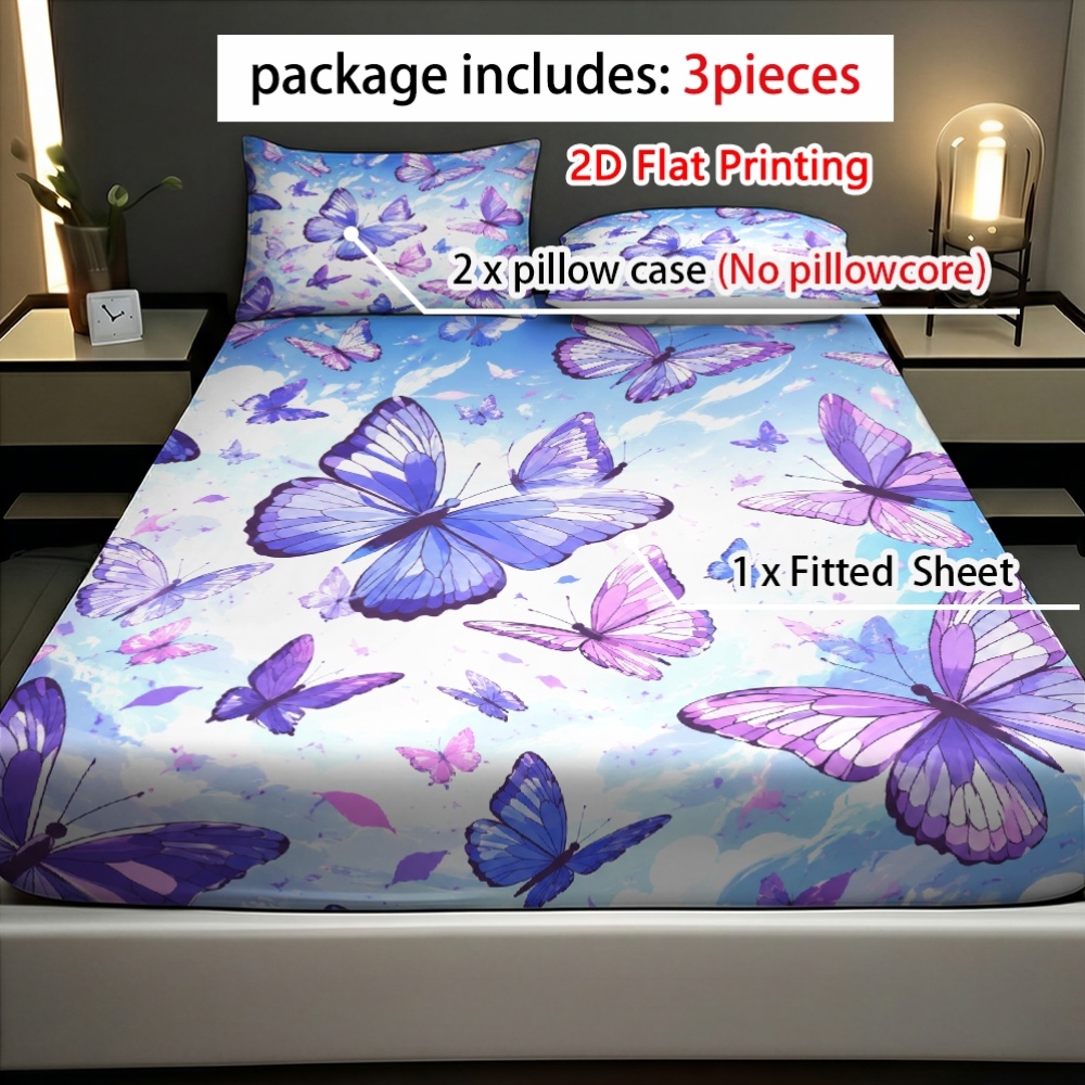 Juego de sábanas y fundas de a - Fitted Bed Sheets Deep Pocket reseña y precio